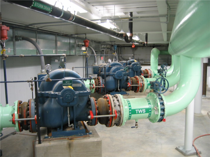 Chilled water pump
