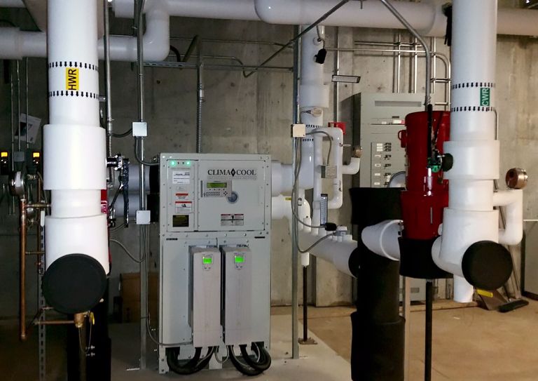 Heat Recovery Chiller over at Beadle Center